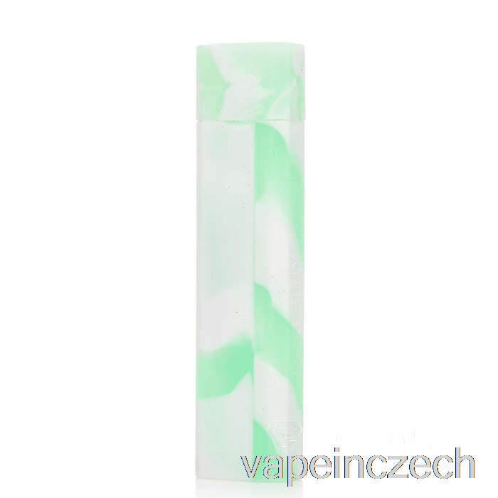 Bílá Rhino Silikonová Kapka Ven [quartz] Mint Bílá (uv Glow) Vape Bez Nikotinu
